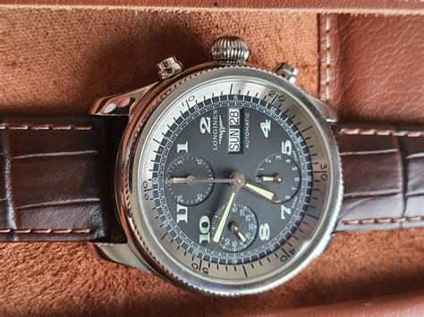 Longines Weems Chronograph Swissair Limited Edition Full Set Kaufen