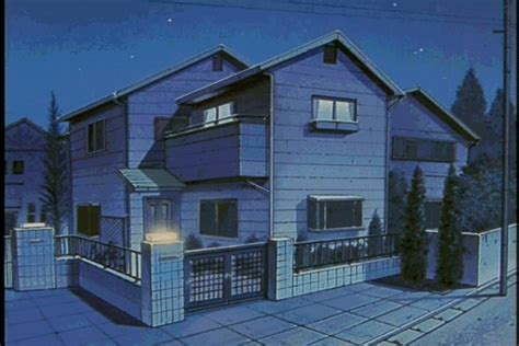 The Kikuchi Residence Anime Version Anime Places Anime Scenery