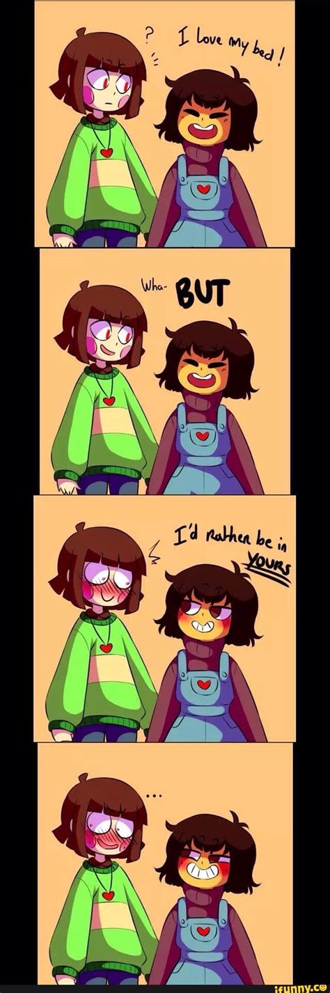 Chara Frisk Charisk Undertale Comic Anime Undertale Undertale