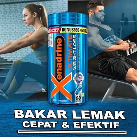 Jual Xenadrine Ultimate 120 Caps Fatburner Pembakar Lemak Suplemen Diet