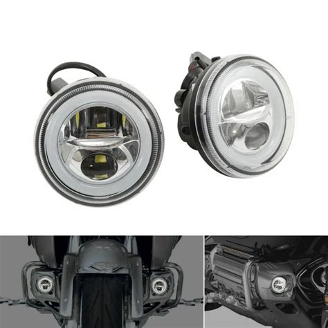 Dot Motorcycle Led Driving Foglight Fog Light Lamp For Honda Goldwing