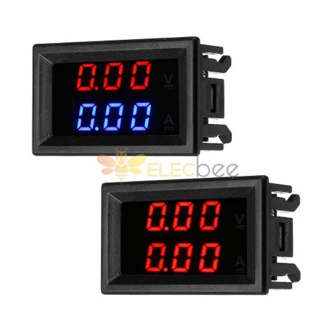 Volt Metro Amper Metro Digital Doble Display Dc V A Voltimetro