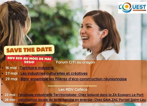 Save The Date Inscrivez Vous Aux Rendez Vous Conomiques Du Mois De