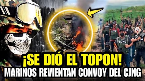 Ltima Hora Convoy Del Cjng Es Explotado Por Marinos En Sinaloa