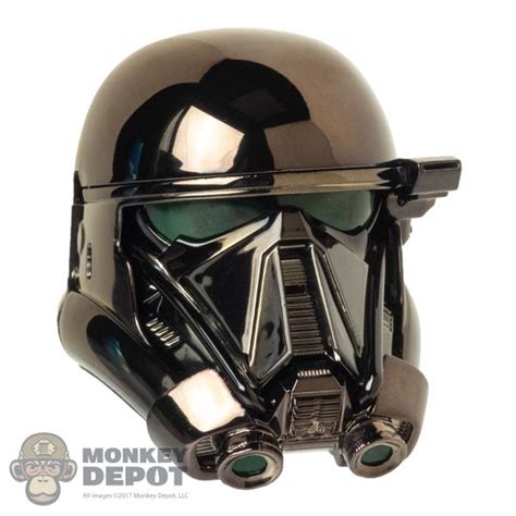 Monkey Depot - Head: Hot Toys Star Wars LED Death Trooper Helmet (Black ...