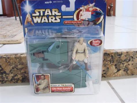 Figurine Articul E Star Wars Atoc Obi Wan Kenobi Avec Force Flipping