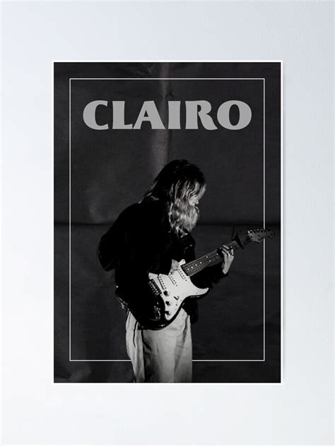 "Clairo guitar poster" Poster for Sale by annypozzi | Redbubble