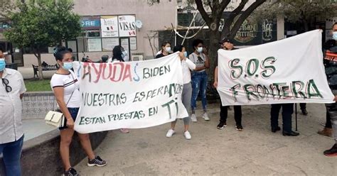 Migrantes Cubanos Protestan En La Frontera Con EE UU Y Piden Agilizar