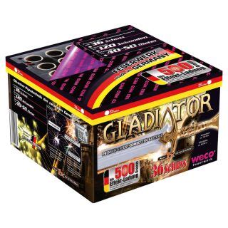 Gladiator 36 Schuss Feuerwerk Batterie