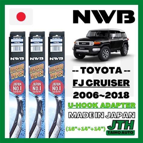 TAIHOAUTO NWB Wiper Set Toyota FJ Cruiser 2006 2018 16 14 14 Wiper