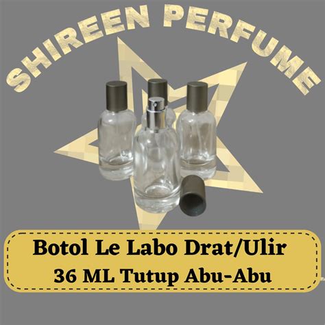 Jual BOTOL LE LABO DRAT 30ML TUTUP BLACK HITAM HARGA PER LUSIN