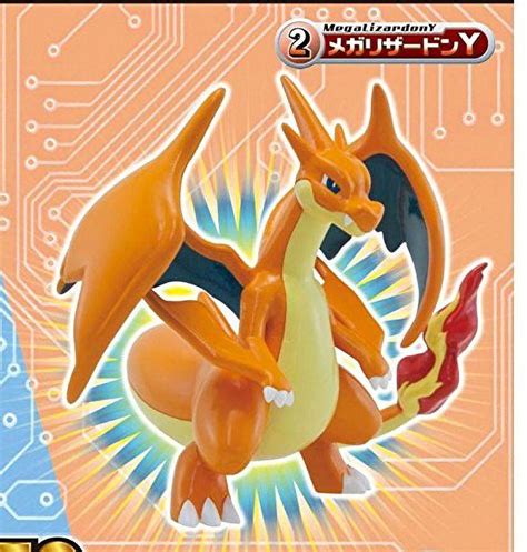 Pokemon Pose XY Mega Evolution Figure Tomy - Mega Charizard Y - Walmart.com