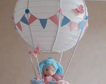 Hot Air Balloon Nursery Lamp Shade Grey Stars Toy Is NOT Etsy UK