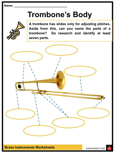 Brass Family Worksheet