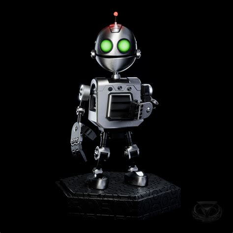 Clank Fan art (Ratchet&Clank) printable - Finished Projects - Blender ...