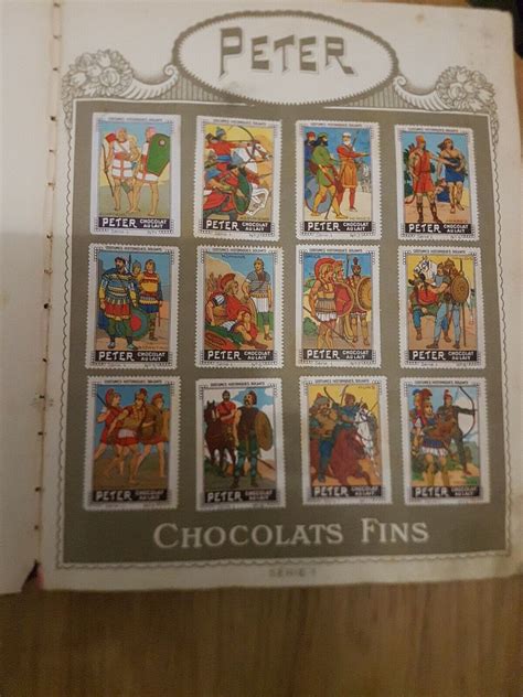 Album Timbres Chocolats Peter Caillers Kohler Nestl S Vignettes Livre