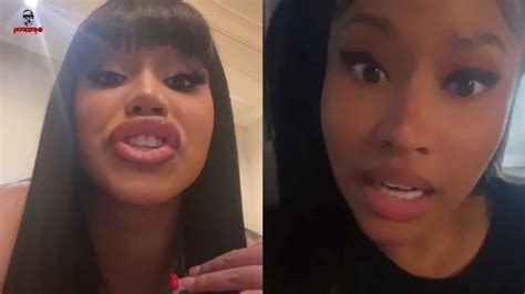 Cardi B Nicki Minaj Twitter Beefing Throwing Shots At Each Other Meg