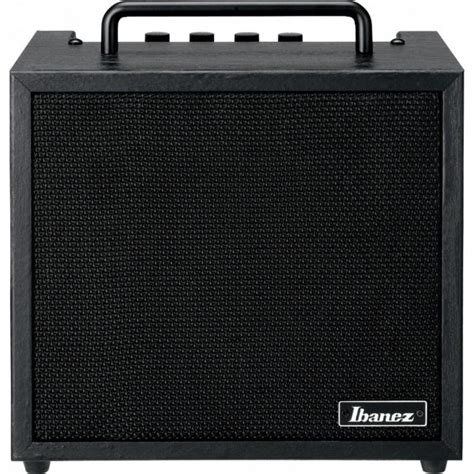 Beatles Centre Ibanez Ibz10bv2 U Bass Guitar Amplifier Combo Black