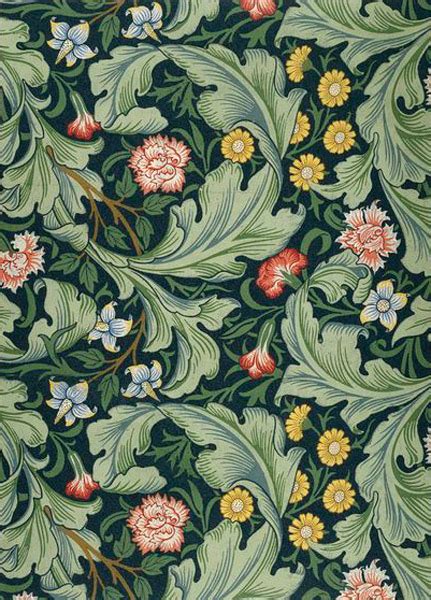 William Morris Floral Wallpaper