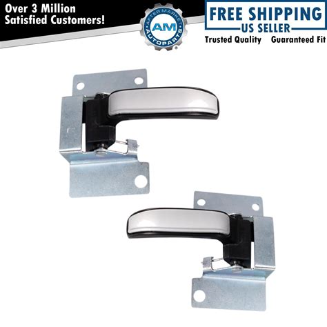 Inside Interior Door Handle Pair Set For Chevy Gmc Pickup Truck Ck Ebay