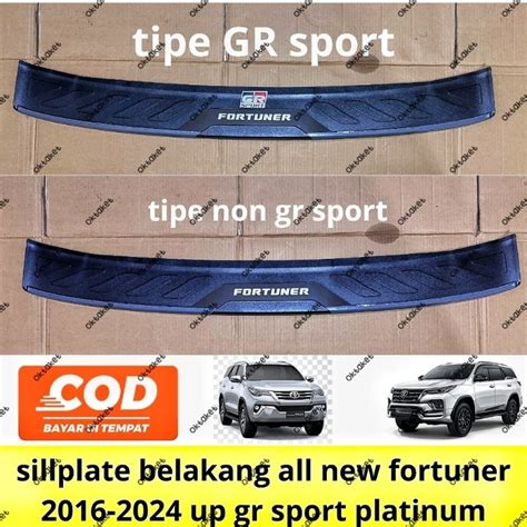 Jual Sillplate Belakang All New Fortuner