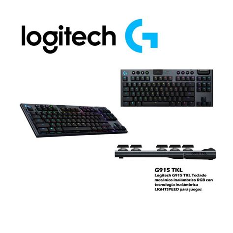 Ripley Teclado Logitech G915 Tkl Lightspeed Rgb Lightsync Mechanical