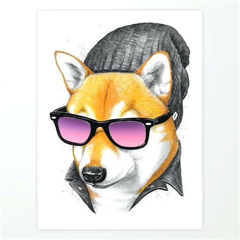 Shiba Inu Drawing | Free download on ClipArtMag