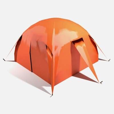 Dome Tent - 3D Model by faizal3DX