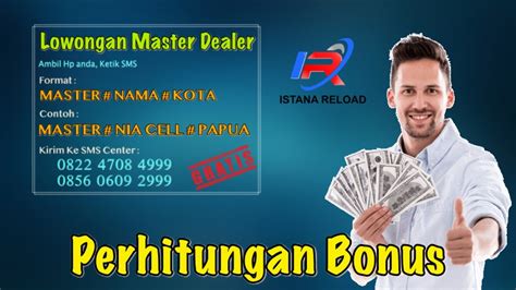 Perhitungan Bonus Pulsa Istana Reload Pulsa Murah