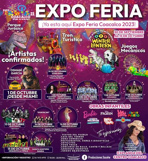 Expo Feria Coacalco Con Grandes Invitados Alternativo