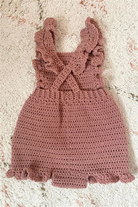 CROCHET PATTERN PDF Ginny Romper Baby Romper Baby Crochet Etsy