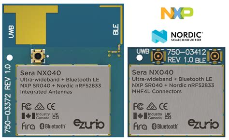 Sera Nx Series Uwb Bluetooth Le Nfc Modules Laird