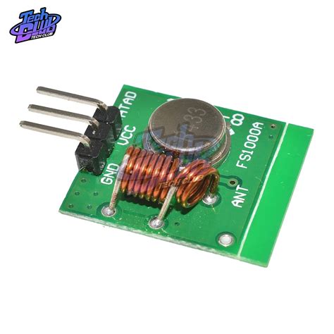 Mhz Rf M Dulo Transmissor Sem Fio E Receptor Kit V Dc Mhz