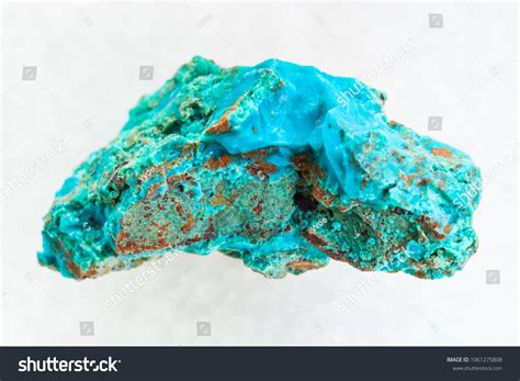 Macro Shooting Natural Mineral Rock Specimen 스톡 사진 1061275808