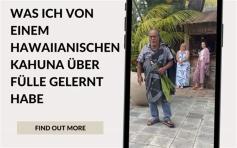 Hawaiianisches Mindset zum Thema Fülle Kerstin Reif Coaching