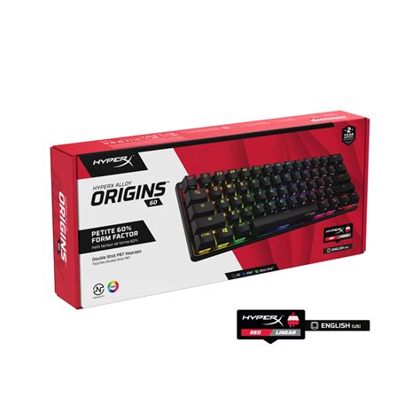 Teclado mecánico gamer HyperX Alloy Origins Core 60 en Gaming Lab