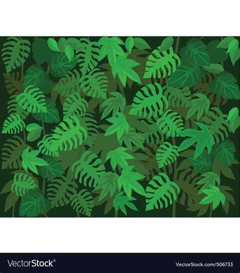 Tropical leaf background Royalty Free Vector Image