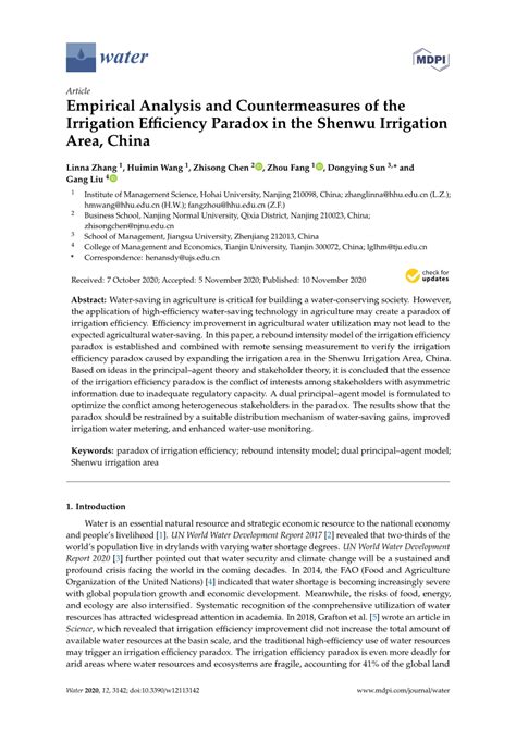 Pdf Empirical Analysis And Countermeasures Of The Irrigation