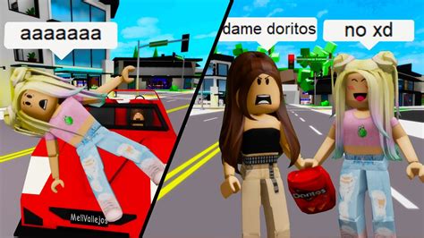 Los Momentos M S Divertidos De Lyna Y Melina En Roblox Youtube