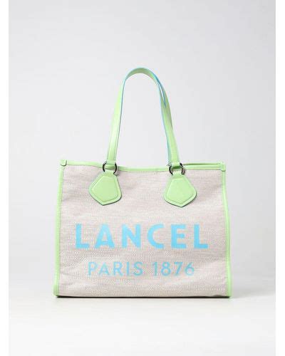 Blue Lancel Tote Bags For Women Lyst