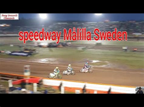 speedway Målilla Sweden YouTube