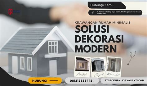 Krawangan Rumah Minimalis Solusi Dekorasi Yang Modern Pt Grc Kurnia