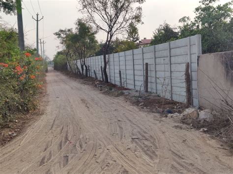 Prefab Feet Concrete Compound Wall For House At Sq Ft In