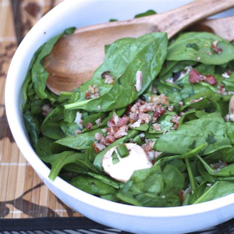 The Sweets Life: Wilted Spinach Salad