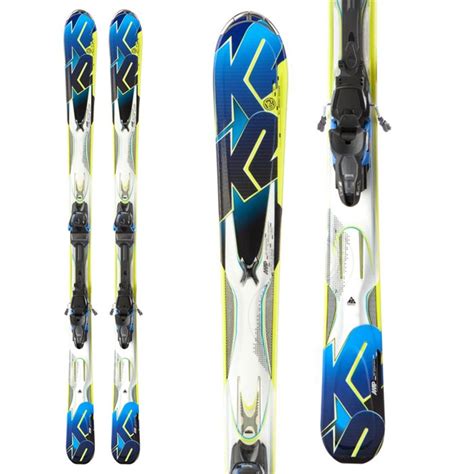 K2 A M P Aftershock Skis Marker MX 14 0 Bindings 2013 Evo