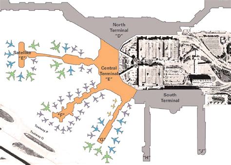 Miami International Airport Terminal Map