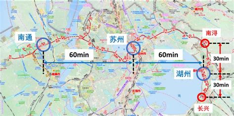 如通苏湖城际铁路苏州段站点分布 苏州本地宝