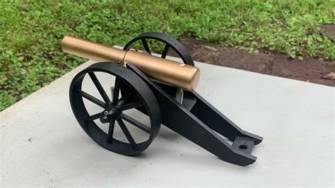 50 Caliber Black Powder Cannon Youtube