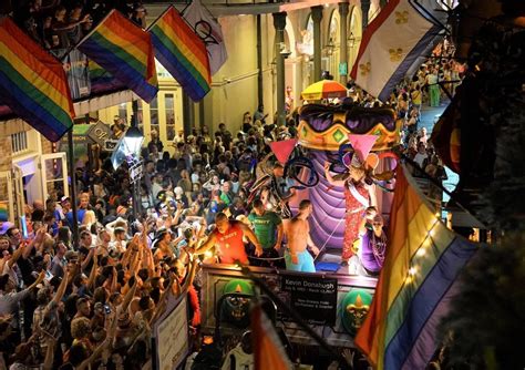 2019 New Orleans Pride Parade at French Quarter, New Orleans