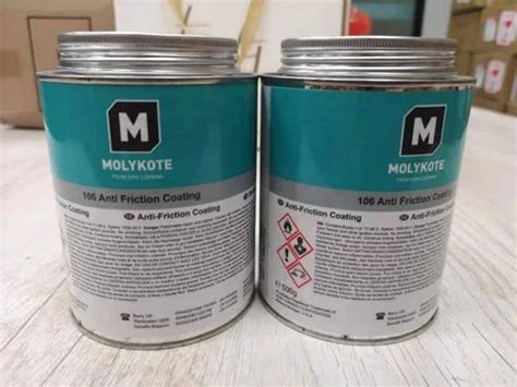 106 Molykote Anti Friction Coating Packaging Size 5 Kg Lubricant And